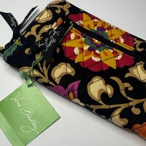 Vera Bradley Suzani Zip-Around Wristlet Wallet- 8”x5” closed, NWT
